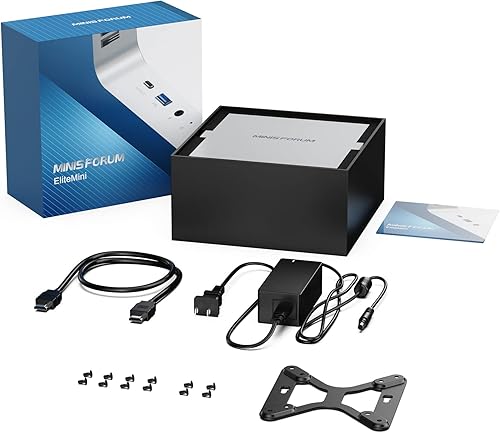 Miniatura 8 de MINISFORUM EliteMini TH80 Mini PC 11 generación Core i7-11800H Windows 11 Pro 16 GB RAM 512 GB NVMe SSD HDMIDPUSB-C 4K 60 Hz 25G RJ45 5 x USB