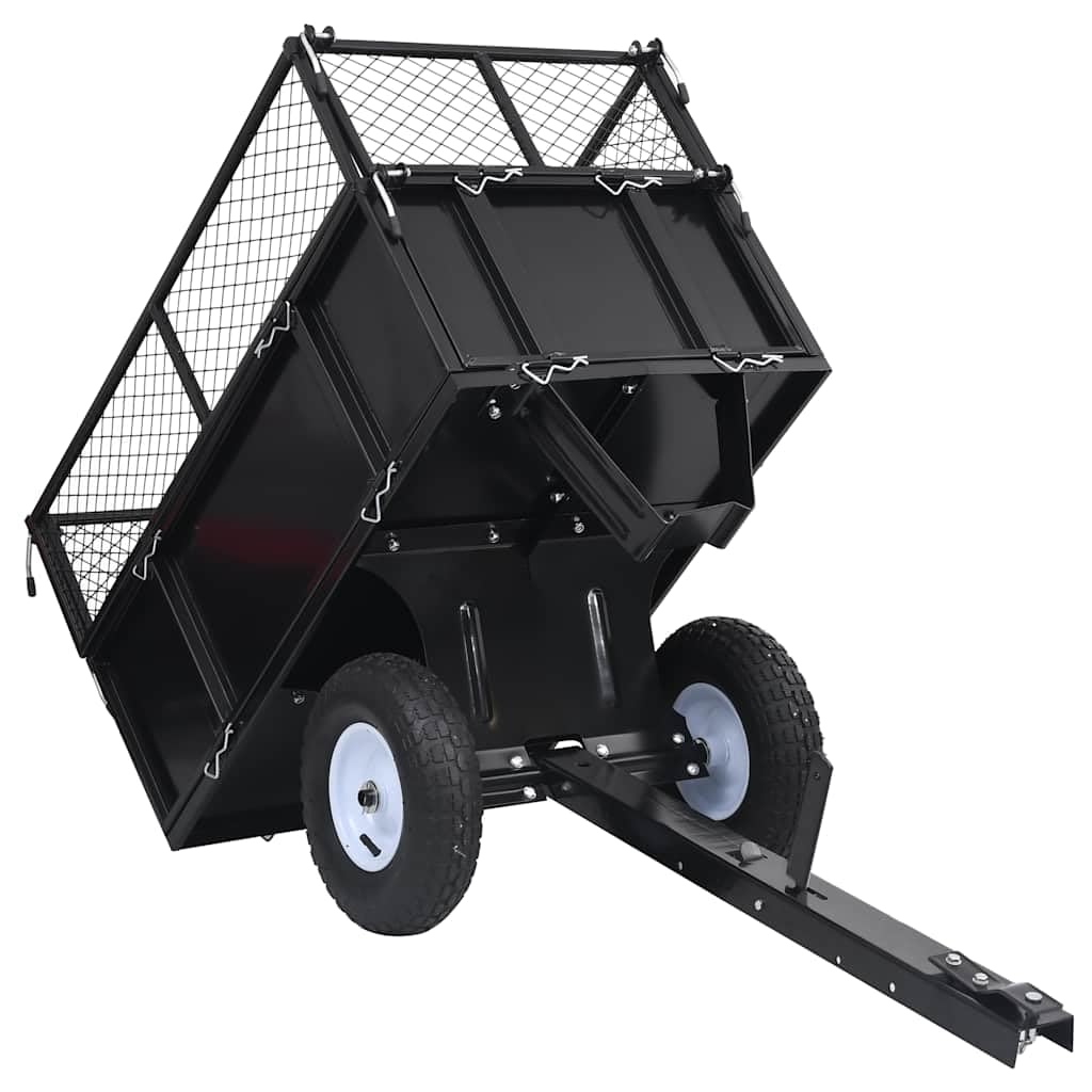 Generico Rimorchio Ribaltabile per Tosaerba Carico 150 kg,Casa e Giardino,Prato e Giardino,Giardinaggio,Accessori per Il giardinaggio-92449