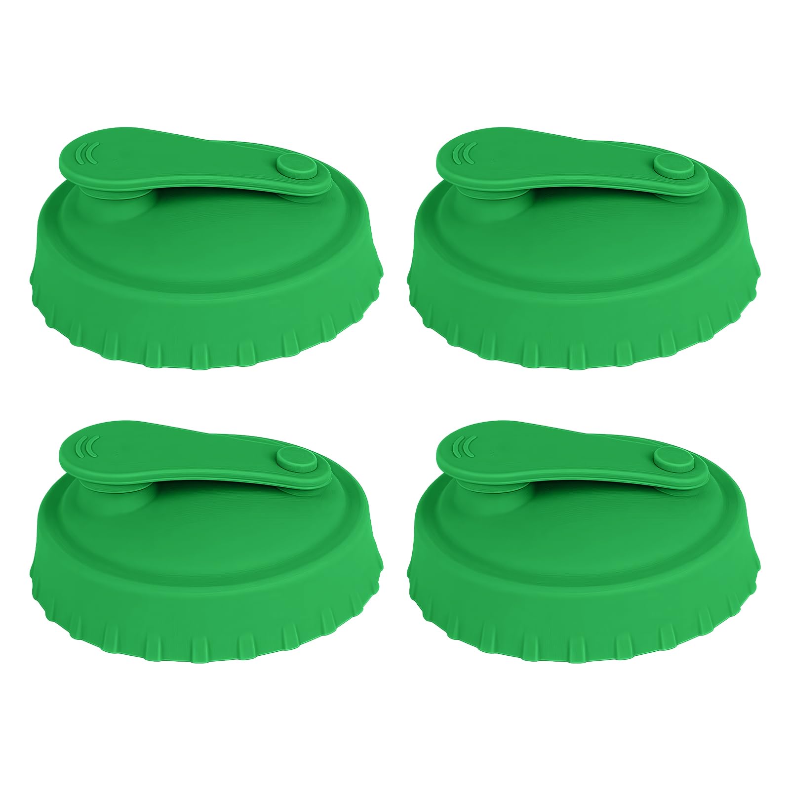 COOLHOOD Efficient Silicone Can Covers Preserve Beverage Leak Proof Design Generic Fit Most Can Dishwasher Safe Sustainable Leak Proof Seal