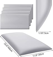 Vista 7 de Acolchado de Pared 3D Anticolisión para Niños, Paneles de Pared Tapizados Autoadhesivos, Cabecero Queen, Calcomanías Decorativas de Protección