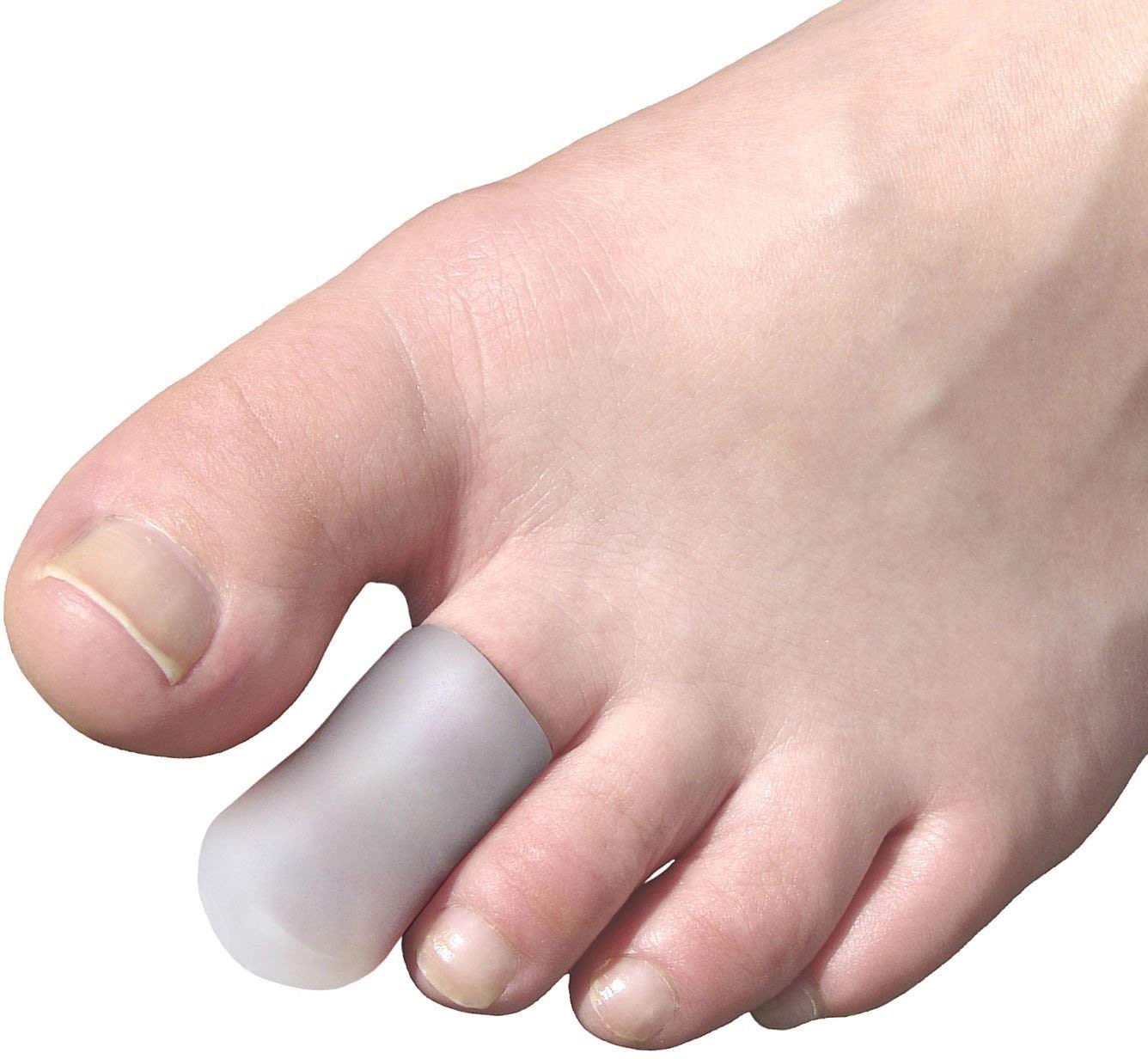 Ultimate Performance Unisex Toe Protectors (2 PER PACK), White, OSFA