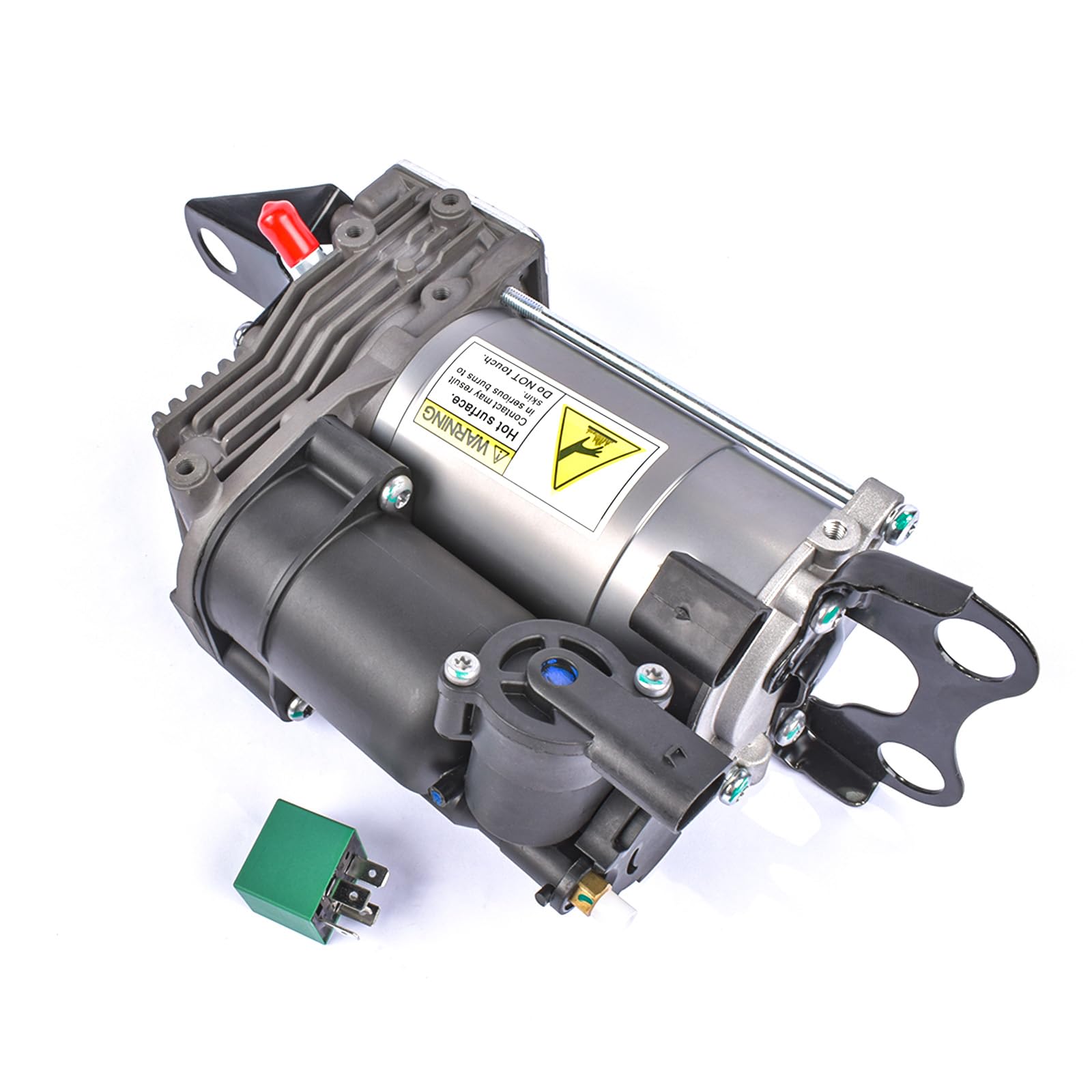 Compressore sospensione pneumatica livellamento W/supporto Compatibile con 2004-2010 Serie 5 E61 520d 520i 523i 525i 530i 525d 535d 545i M5 37206792855 37106793778 Huiruhy
