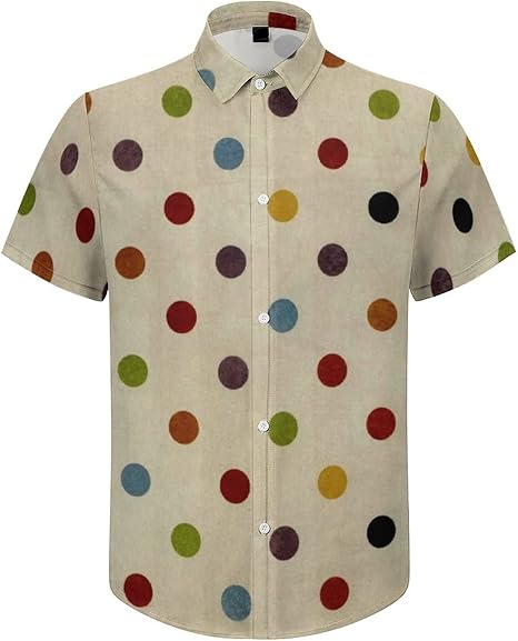 Amazon Co Jp 半袖シャツ メンズ アロハシャツ ビーチシャツ カラフル 水玉 ドット ハワイ風 カジュアルスタイル超軽量 通気速乾 軽量夏服お しゃれ 海水浴 トラベル 旅行 ビーチ ファッション Amazon Co Jp 半袖シャツ メンズ アロハシャツ ビーチシャツ カラフル 水玉 ドット ハワイ風 カジュアルスタイル超軽量 通気速乾 軽量夏服お しゃれ 海水浴 トラベル 旅行 ビーチ ファッション