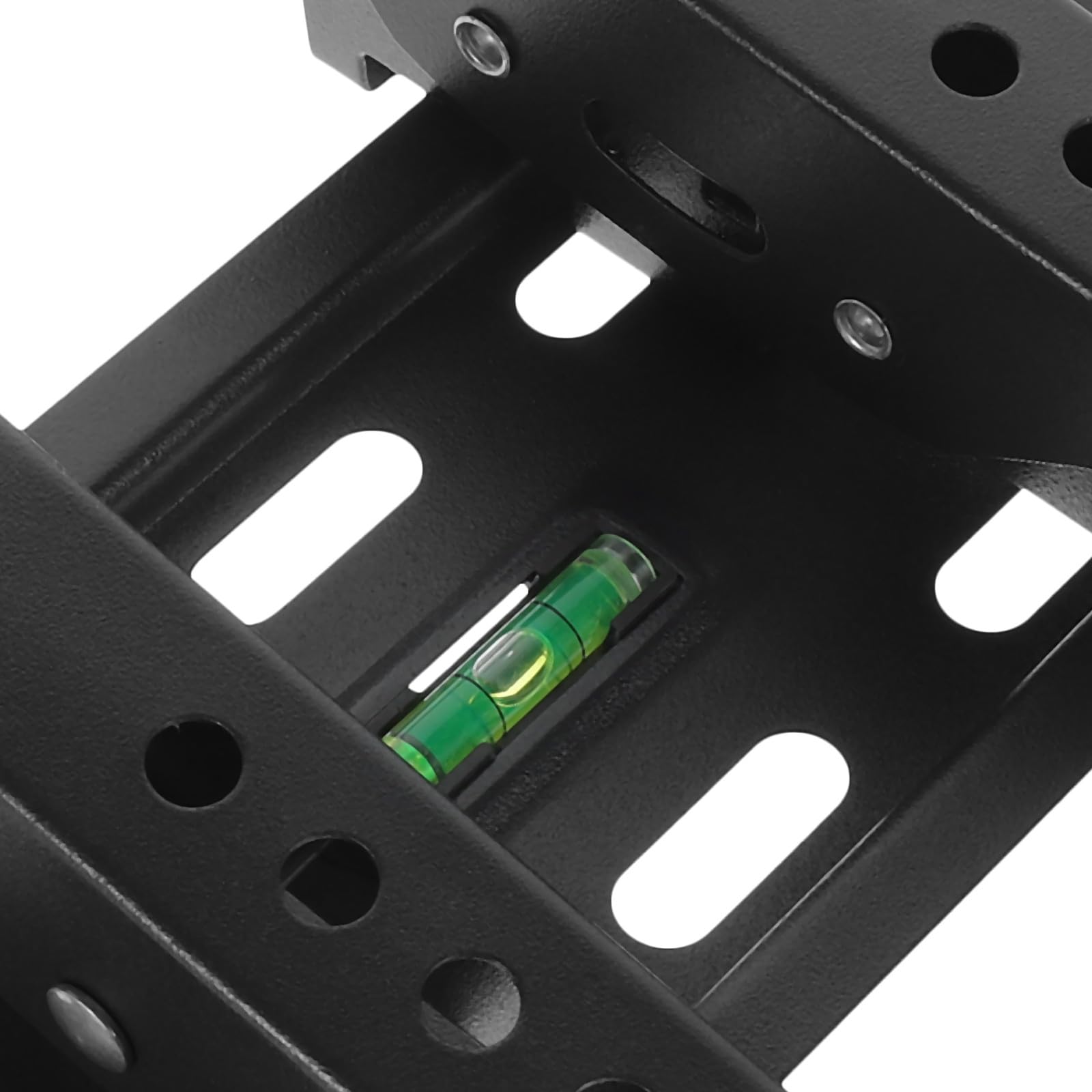 Supporto Tv da Parete Regolabile in Ferro Nero 15-42 Pollici Installazione Facile e Struttura Robusta per Soggiorno e Camera