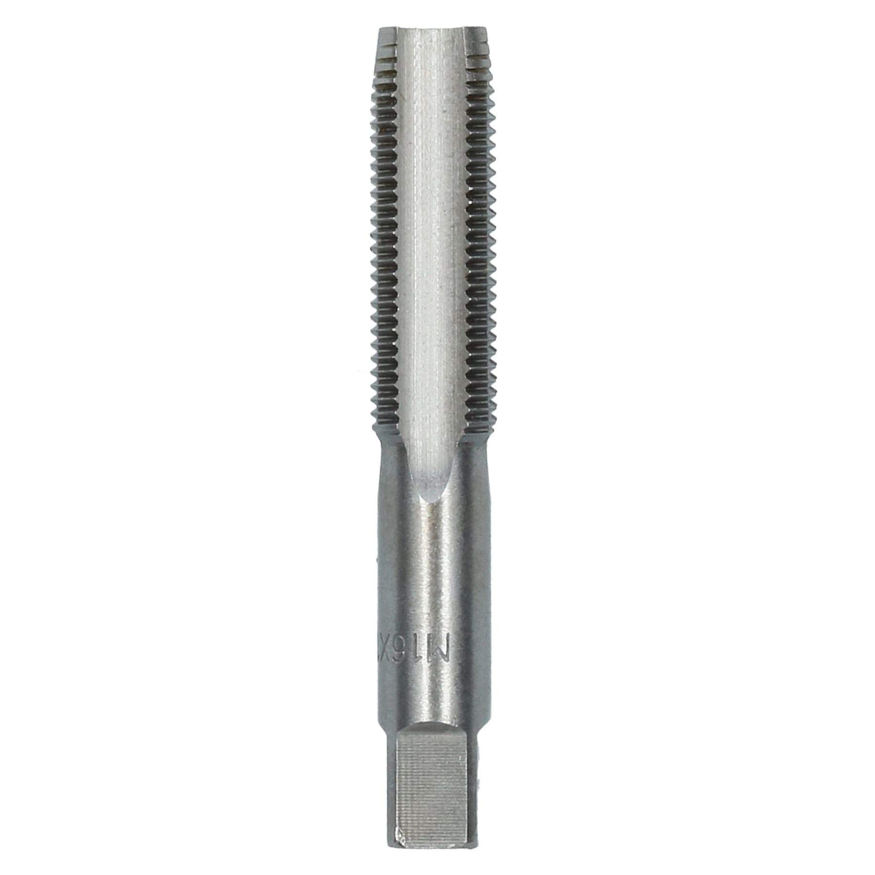 M16 x 1.5 Pitch Metric Taper First Tap Thread Cutter Cutting Repair Tungsten