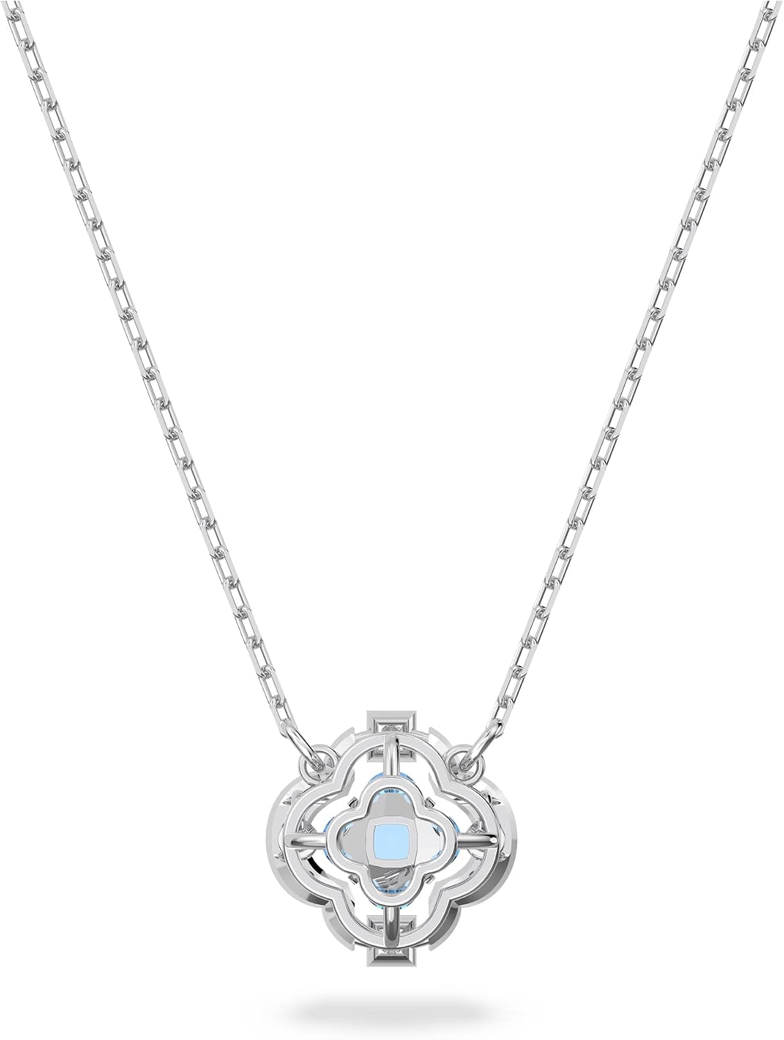 Swarovski Sparkling Dance Necklace and Bracelet Jewelry Collection, Blue Crystals, Clear Crystals