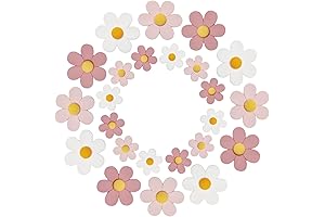 18 Pcs-flower refrigerator magnets, pink refrigerator magnets, cute whiteboard magnets, Girls Locker...