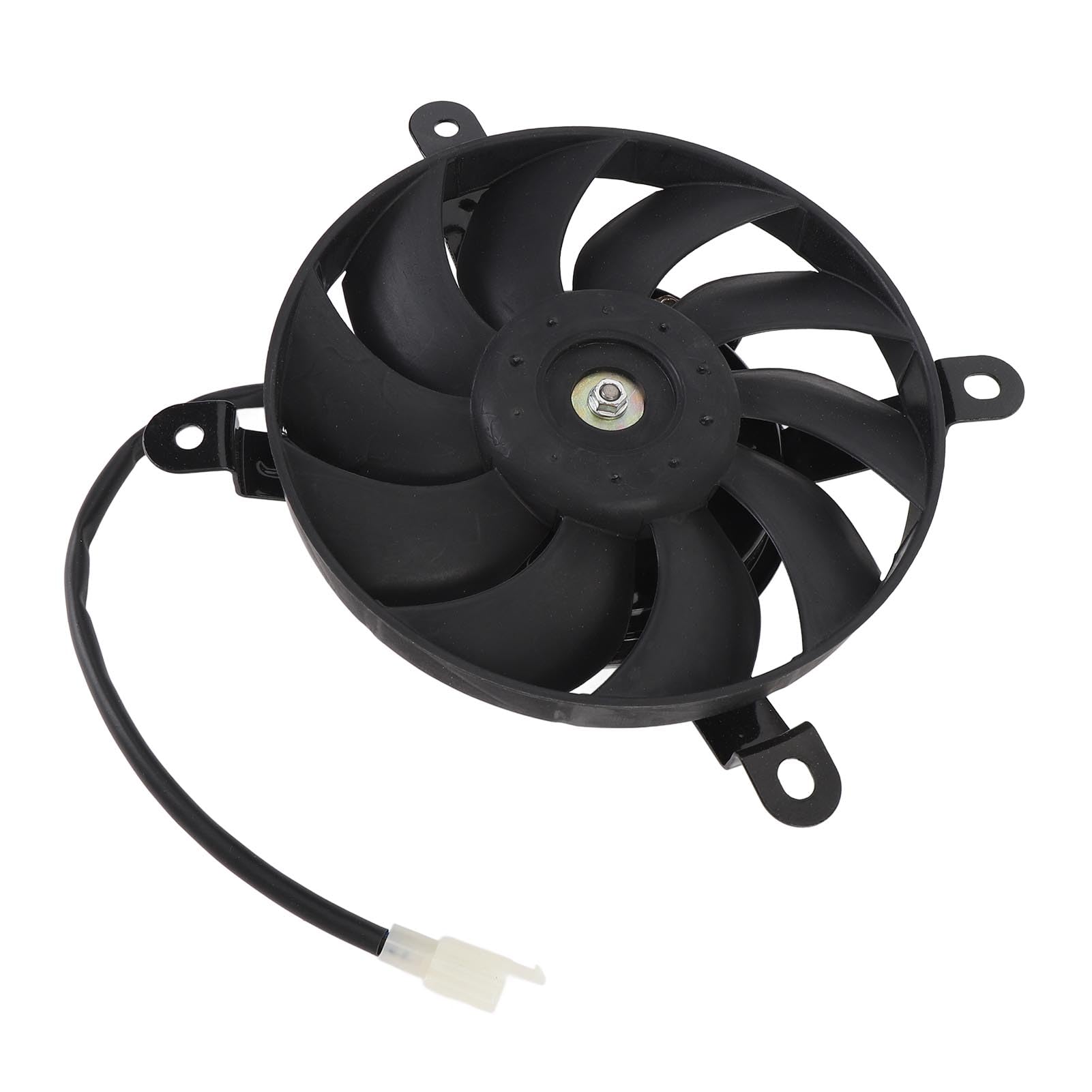 12V Motorrad Kühlerlüfter 10 Flügel 170mm Stahllegierung Thermolüfter für ATV Quad Go Kart