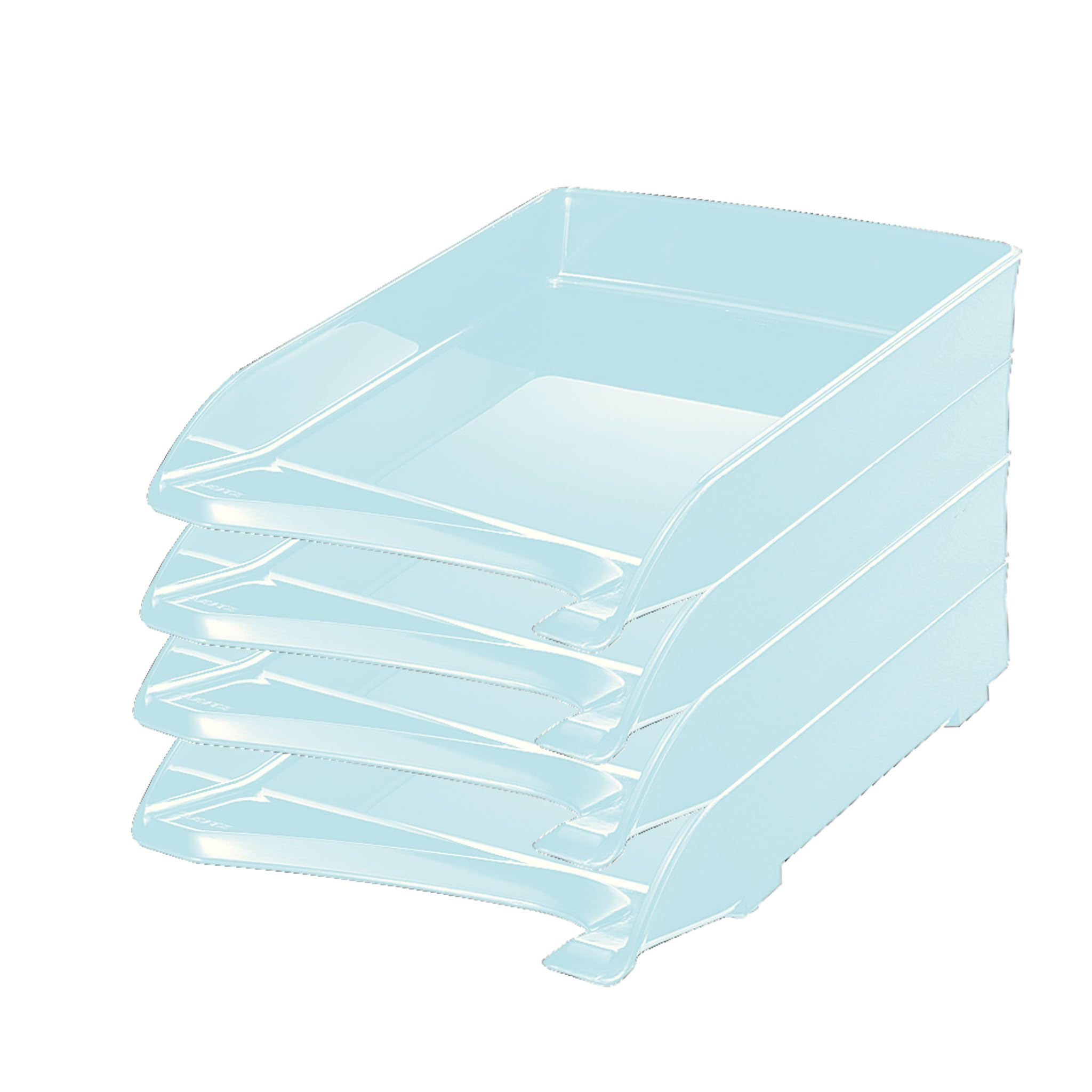 Leitz 52200002 - Bandeja para documentos (A4, 4 unidades), transparente