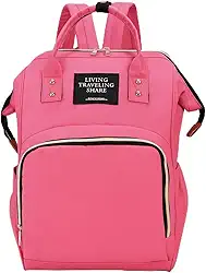 Mochila Maternidade Bolsa Bebê Multifunção Impermeável Portátil Para Fraldas e Mamadeiras e Alça de Mão Confortável - TUBARÃO STORES