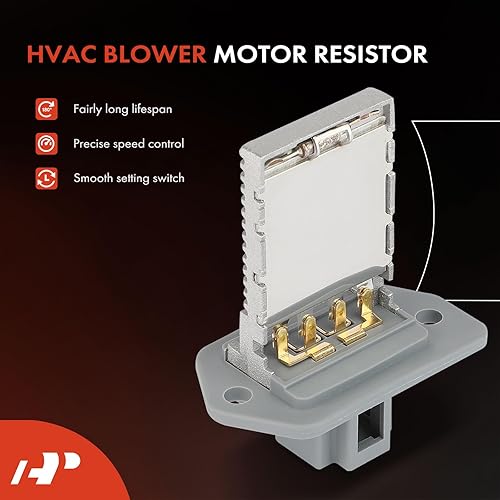 Miniatura 2 de A-Premium Resistencia del motor del soplador de calentador HVAC compatible con vehículos Chevy y Pontiac - Aveo 2004-2014, Aveo5 2006-2011, G3