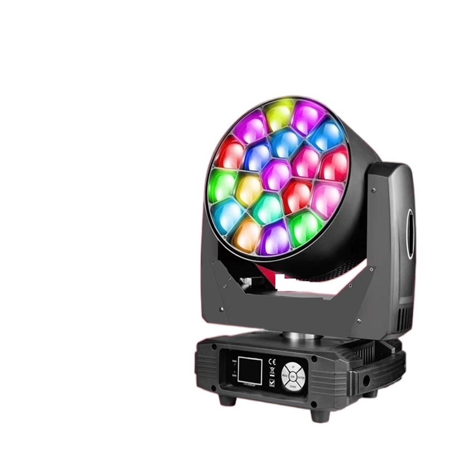 19X40W 4IN1 RGBW Big Eye LED Moving Head Wash Strahl Effekt Licht 850W Linear Dimmer Bühne DJ Lichter for Show Für Partys und Clubs