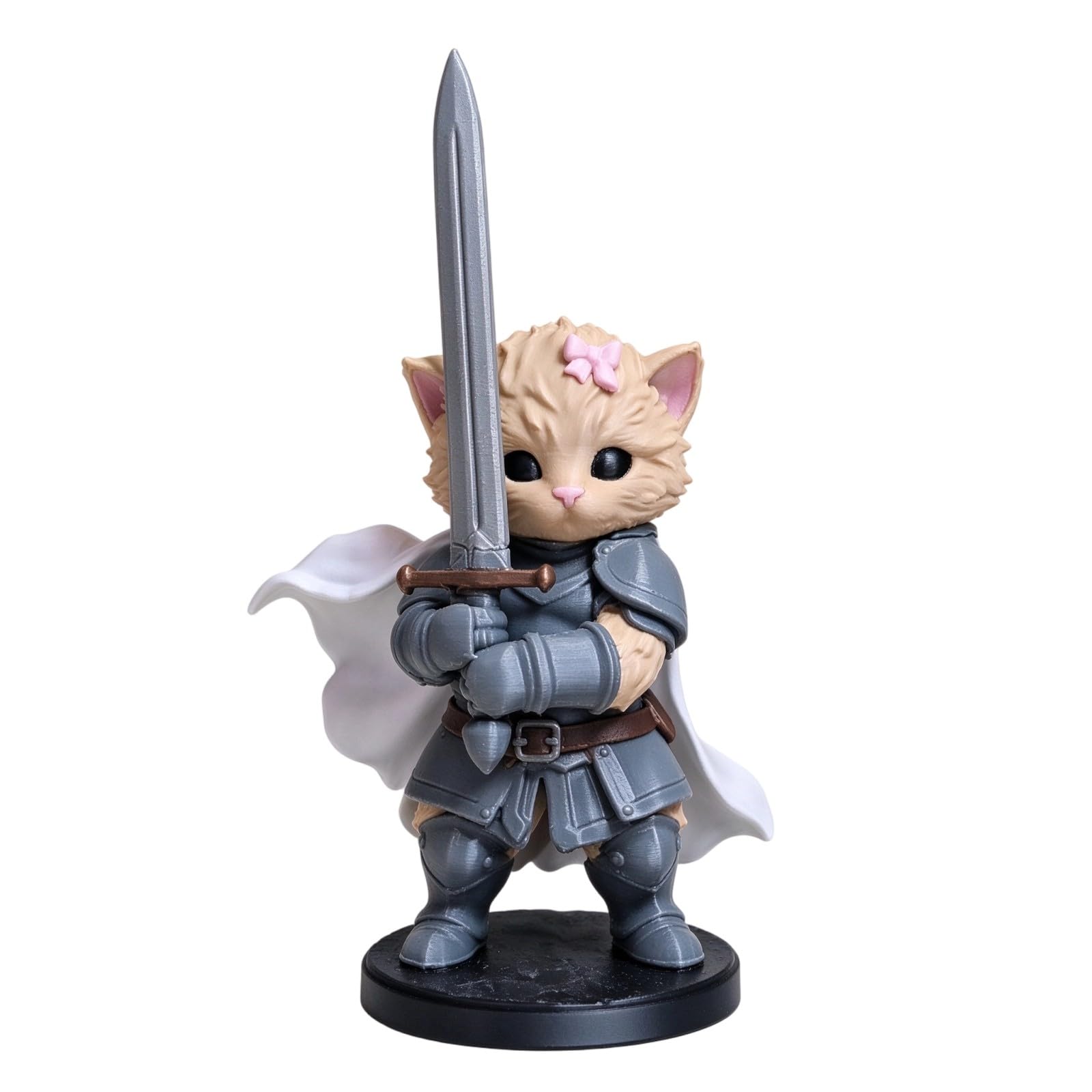 50%off Knight Kitten –4Inch Knight Cat with a Sword