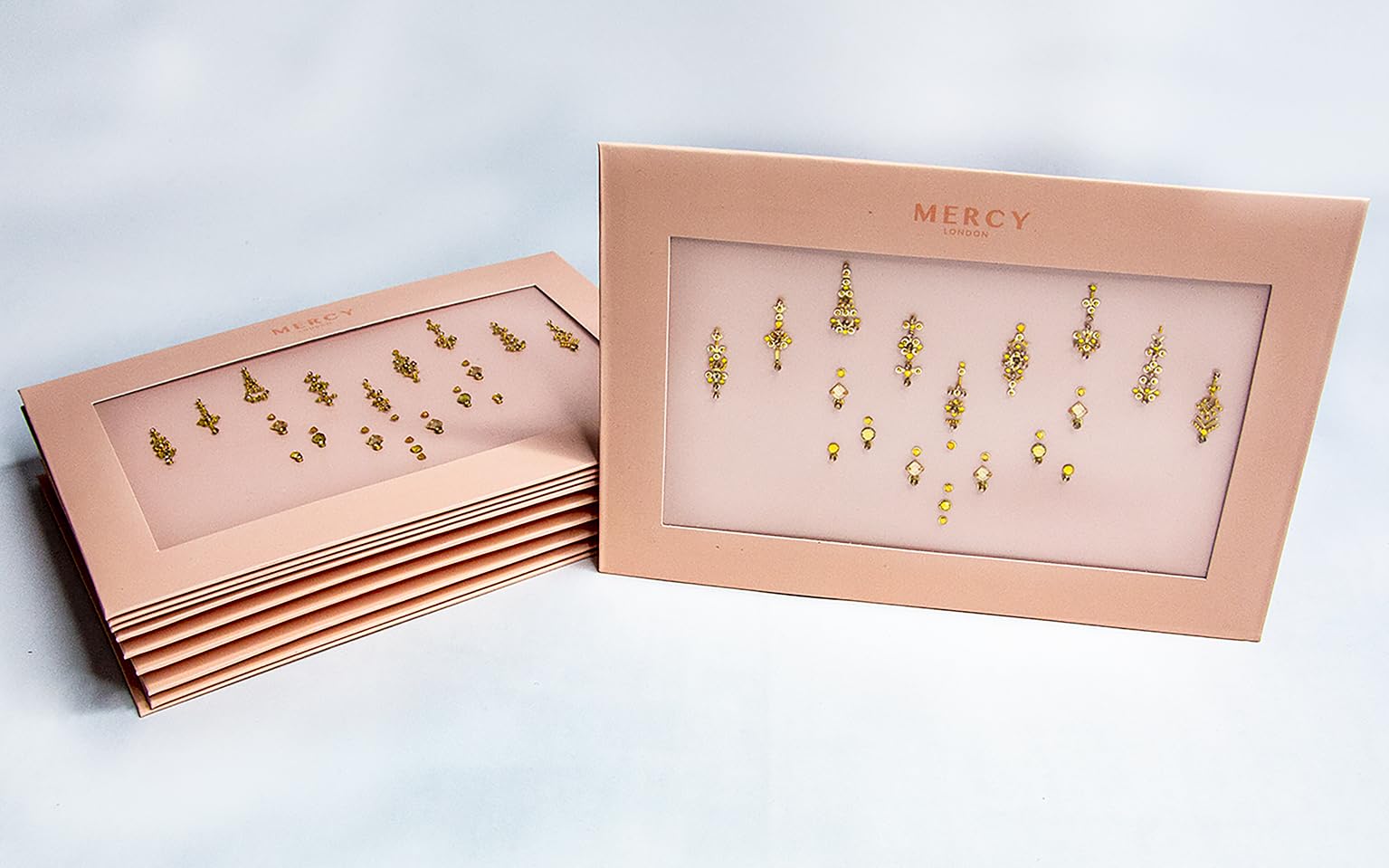Mercy London Bindi Multipack – Kristall-Gesichtsjuwelen In Gold & Silber, Vegan, Tierversuchsfrei, Für Festivals & Hochzeiten