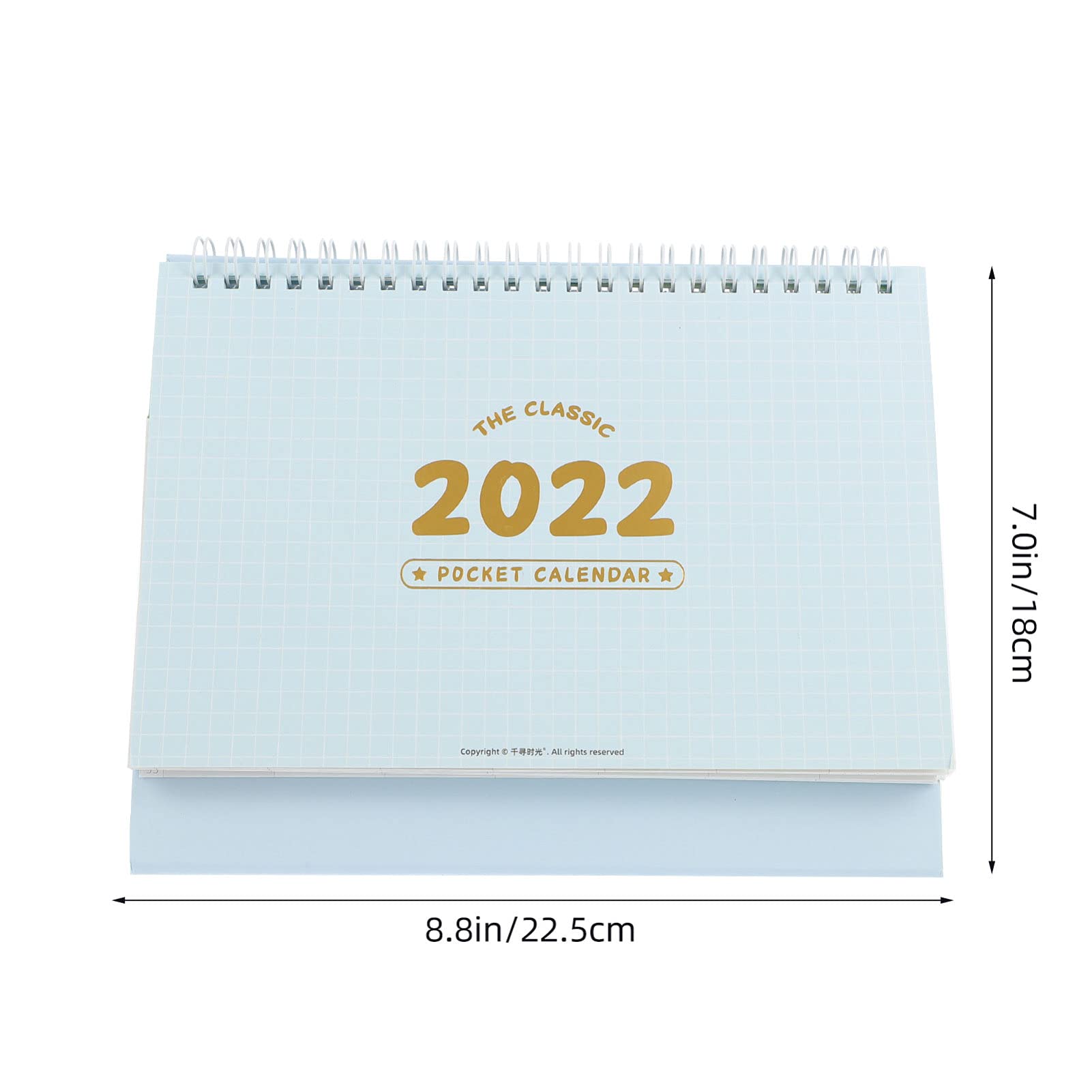 6 set 2022 Calendario da tavolo tascabile semplice 2022 Calendario Planner Giornaliero Calendario a fogli mobili Stand up Planner Calendario Agenda Calendario 2022 Calendario a fogli mobili da tavolo