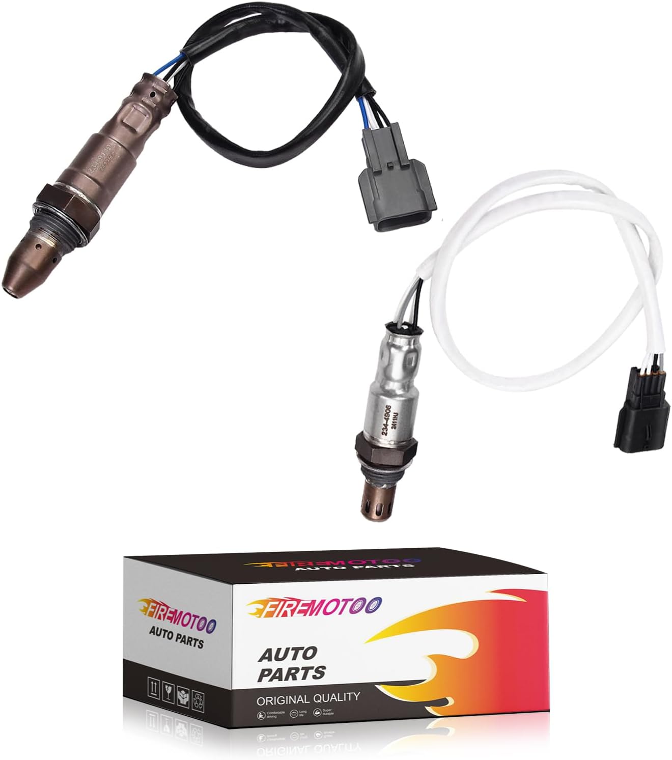 Pack of 2 O2 Oxygen Sensor Upstream 234-9149 and Downstream 234-4906 Compatible with Nissan Rogue SL S SV Sport Utility 2.5L L4 2014 2015 2016 2017 2018 2019 226934BA0A 226A09BF0B 250-241105