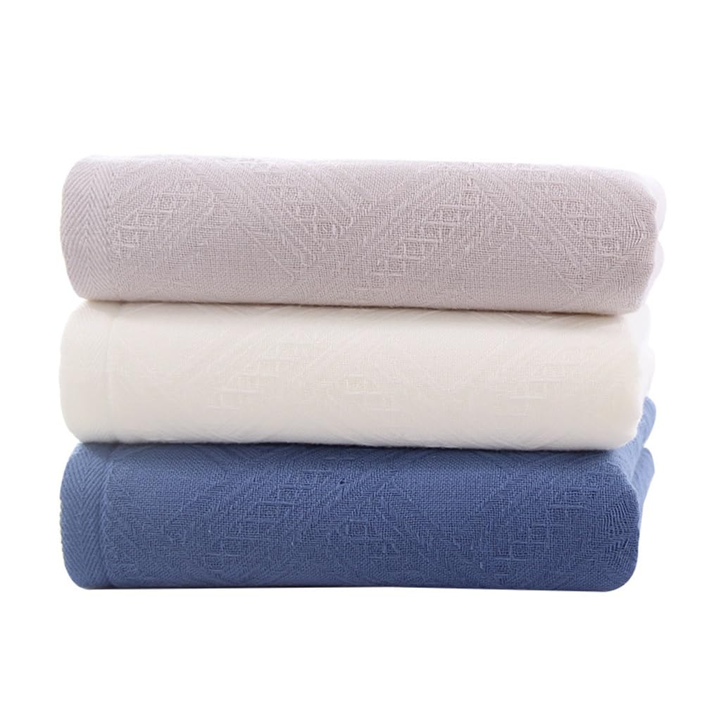 Serviette de bain coton premium 35*75 au tissage absorbant et délicat