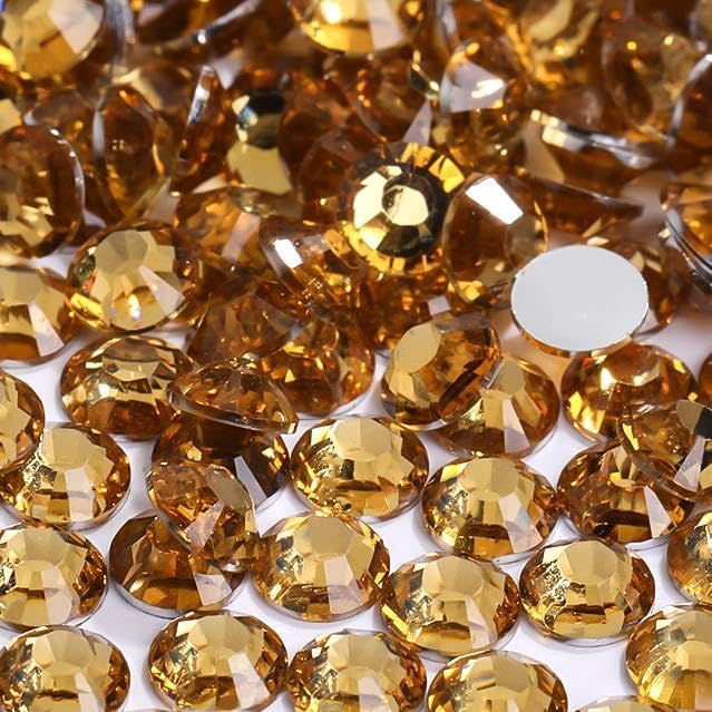 Yumekirara 大容量 3mm 銀底ストーン 樹脂製 高分子ストーン うちわデコ デコレーションパーツ ダイヤモンドアート (