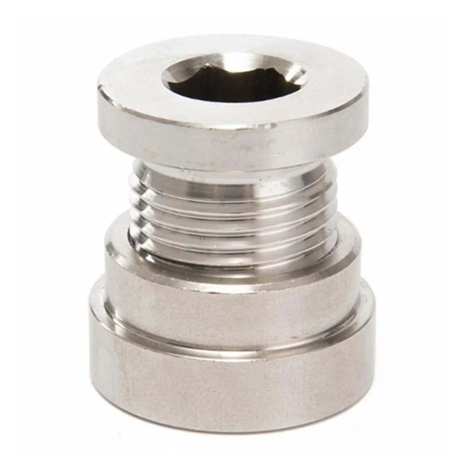sonda tlenowa Pasuje do M18 1.5 10-1 szt. Lambda O2 czujnik tlenu nikiel nakrętka złącze platerowany korek Adapter Spacer(10pcs Oxygen Sensor)
