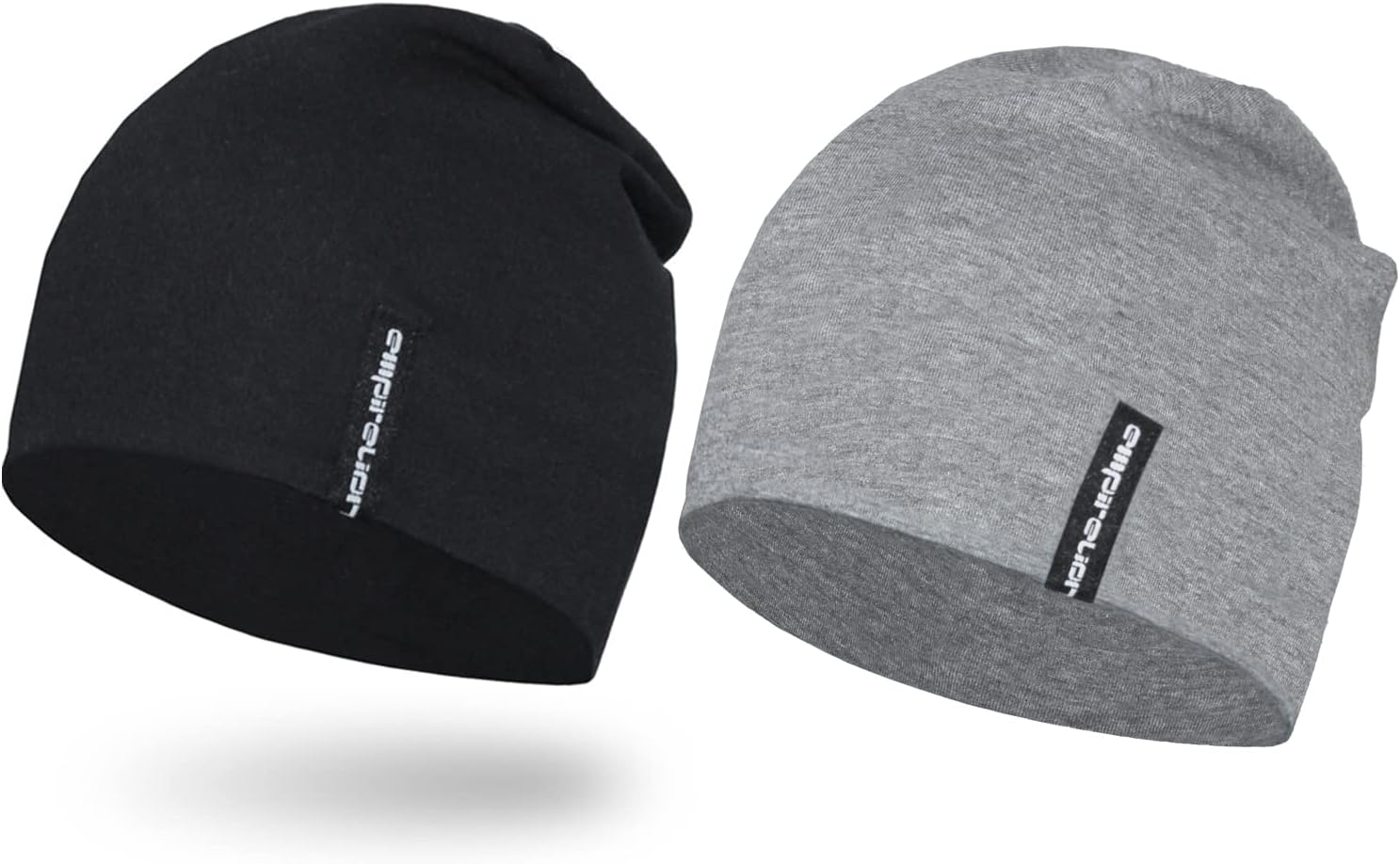 9" Multifunctional Lightweight Beanies Hats Snug Fitting, Running Skull Cap Helmet Liner Sleep Caps