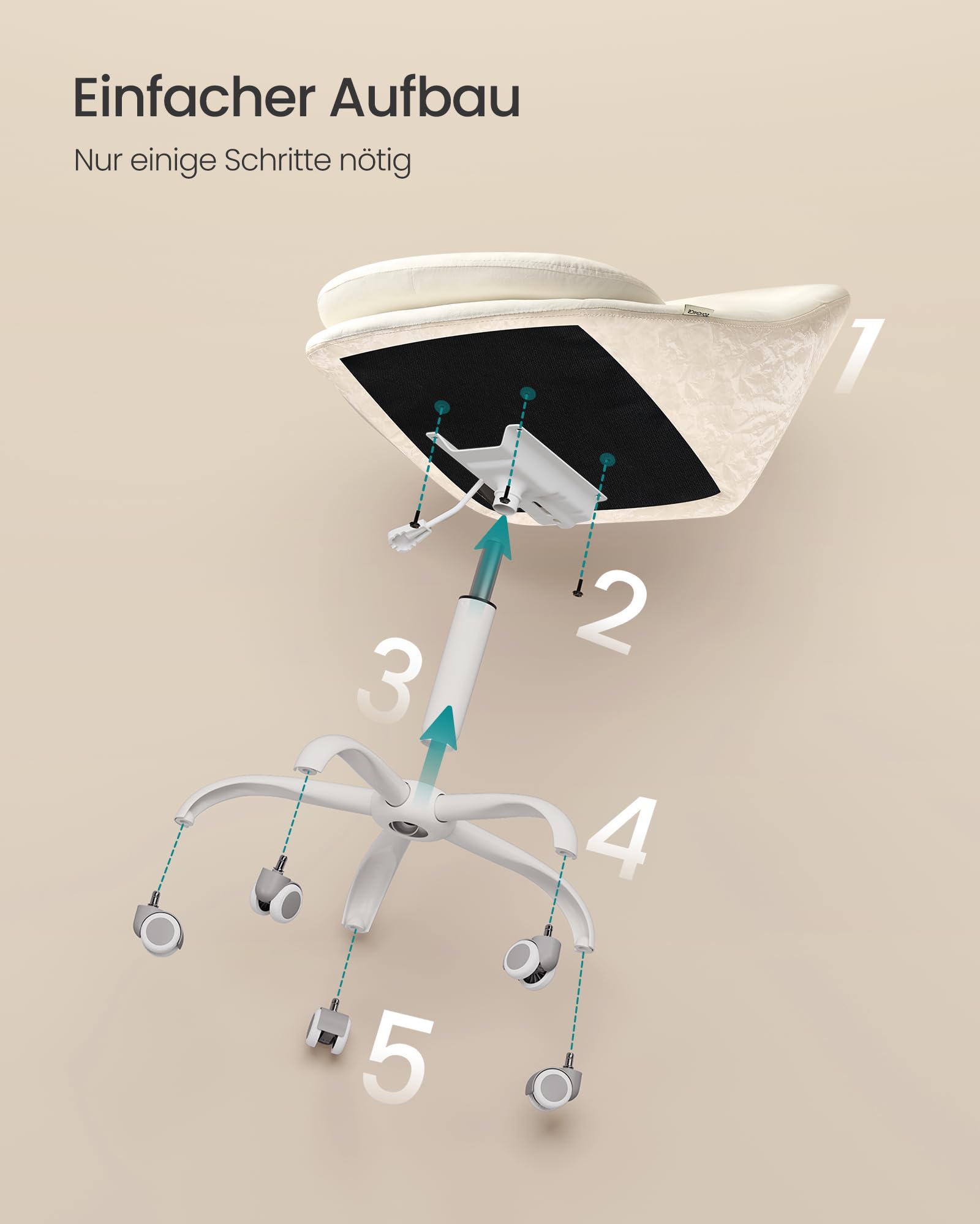 Songmics Homeoffice-Stuhl – Bild 6