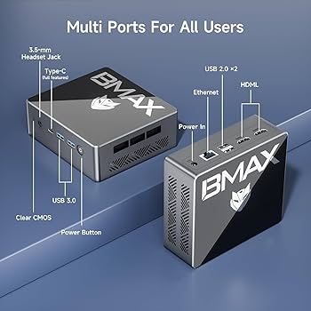 ミニPC BMAX B4 Plus N100 RAM8GB, SSD 512GB 楽天市場】BMAX ミニPC Intel N100 Windows 11 Pro 16GB DDR4