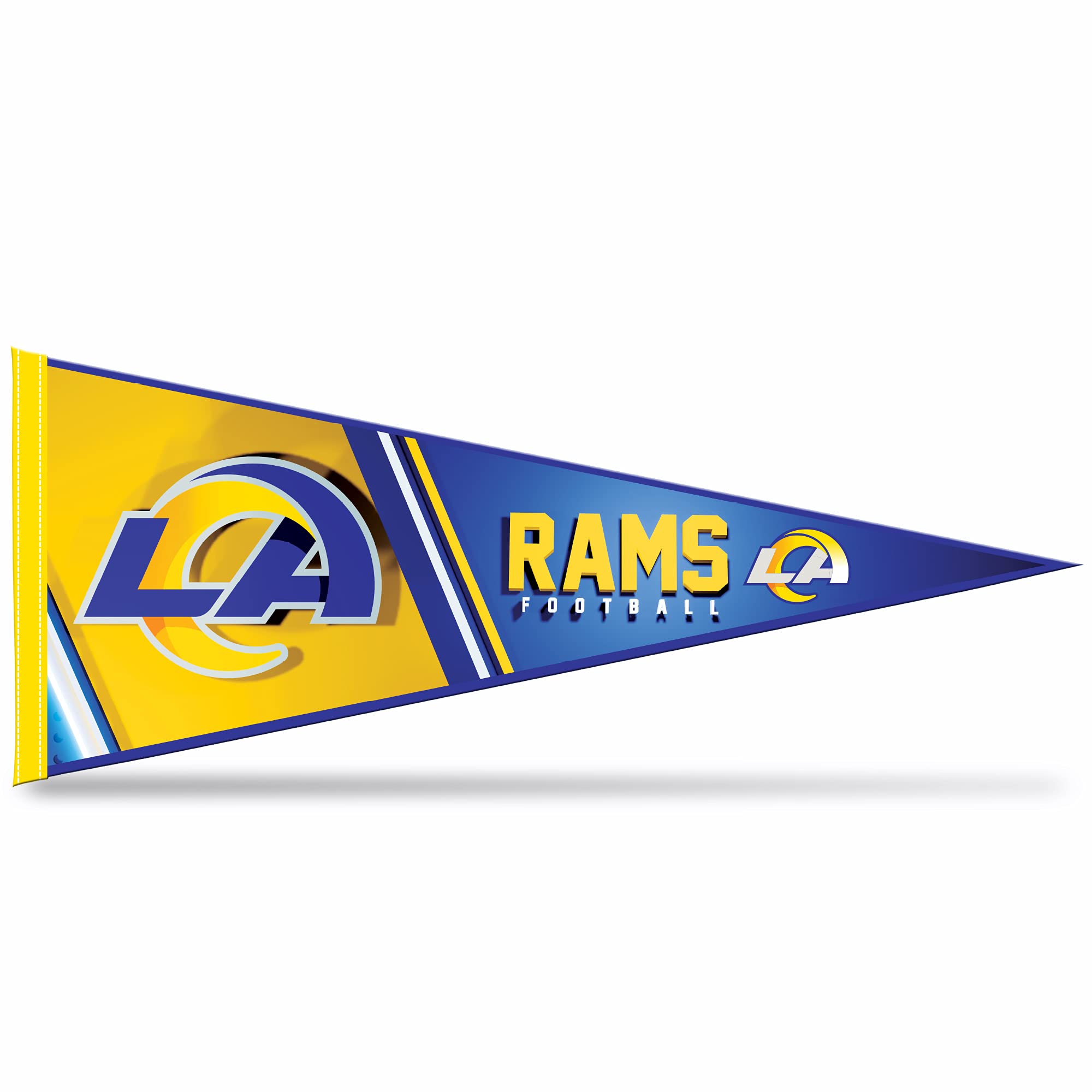 Banderín NFL Los Angeles Rams para personalizar paredes vacías en salas de juegos y dormitorios