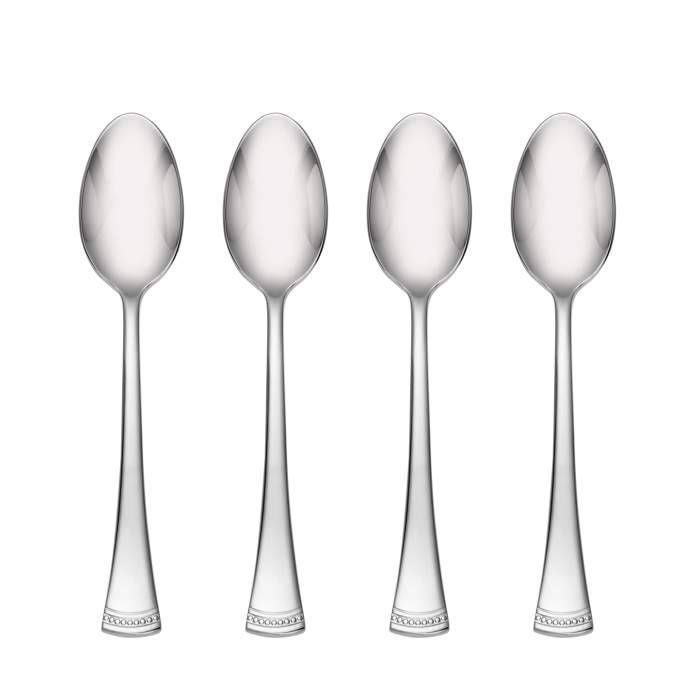 Lenox Portola Teaspoons, Set of 4, 0.35, Metallic