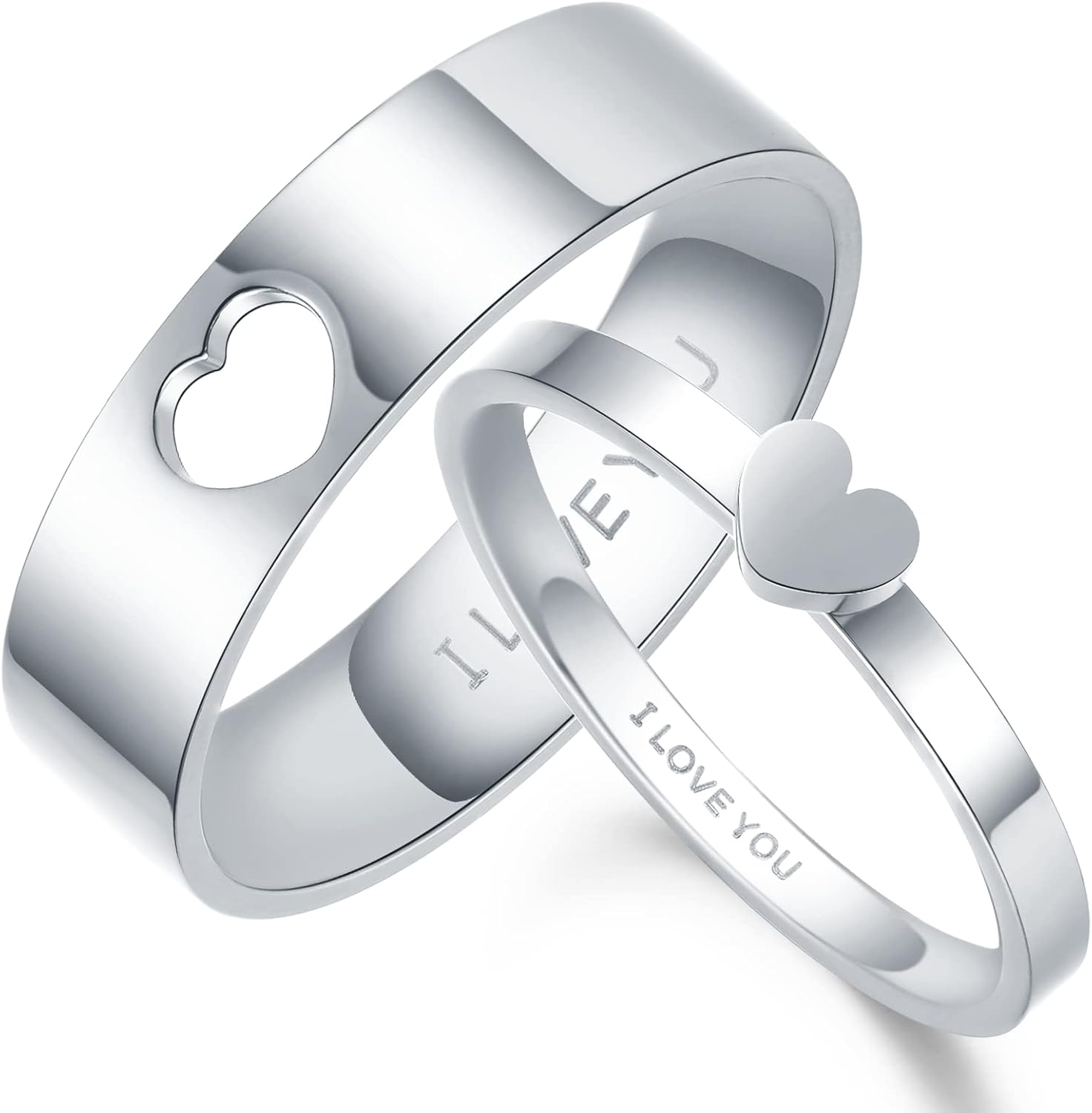 MISUMOR Anillos de Parejas Set con Anillos de Ecuador Ubuy