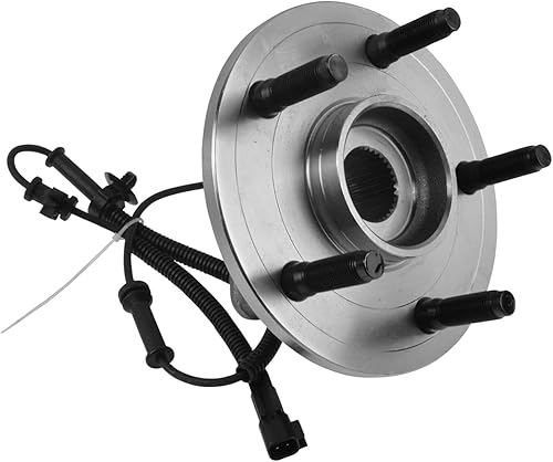 Vista 653 de TRQ Juego de 2 rodamientos y bujes de rueda trasera izquierda y derecha compatible con Ford Expedition 2007-2010 Lincoln Navigator 2007-2010