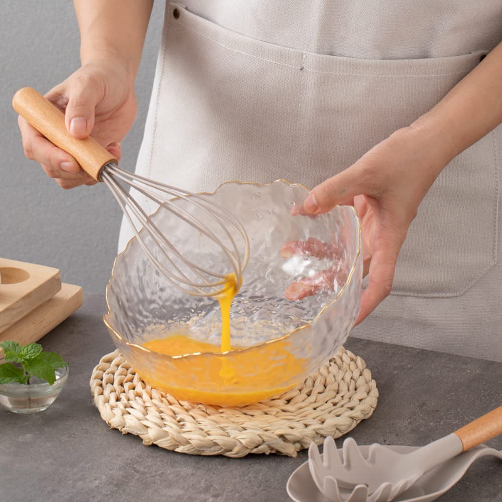 24 utensilios de cocina de silicona resistente al calor, juegos de cucharas de utensilios de cocina (Negro)