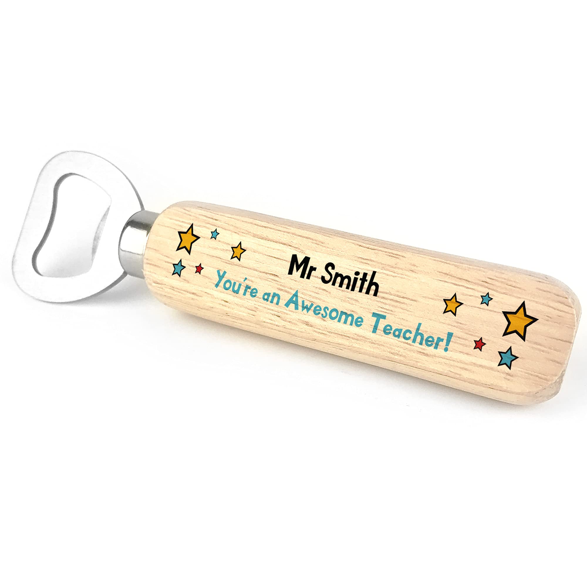 Awesome Teacher Gift Personalised Bottle Opener Thank You Teacher Gift