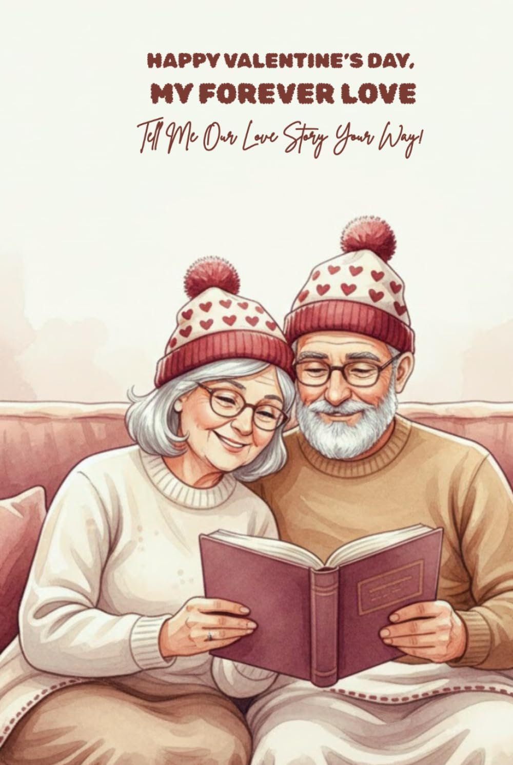 Happy Valentine’s Day, My Forever Love: A Guided Valentine Memory Journal for Older Couples to Celebrate a Lifetime of Love
