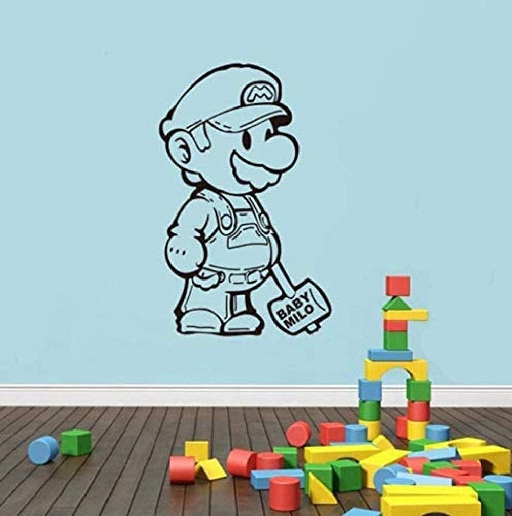 Wall Sticker Art Deco Decals Housewares Mario Tank Baby Art Children's