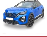 Compatible avec Peugeot 2008 II (P24) 2020-2026 ACE-2 modèle Barres de Toit Railing Porte-Bagages de Voiture Gris Aluminium Barres - 3