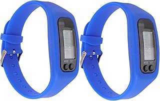 Toddmomy 2 Peças Rastreador De Fitness Para Crianças Relógio Contador De Passos Para Mulheres Rastreador De Fitness Para Mulheres Contador De Passos Para Caminhar Relógio De Calorias