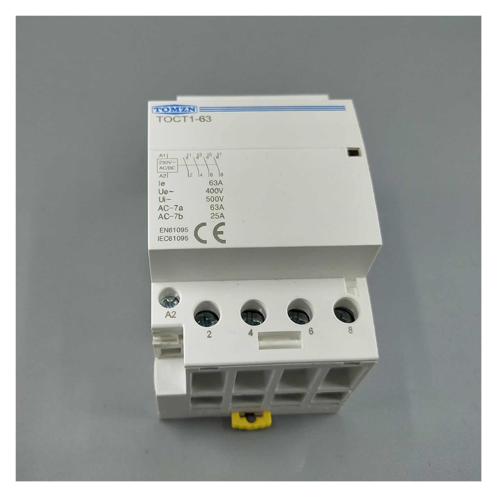 Contactor CA 63A TOCT1 para automatizar la carga de vehículos eléctricos y climatización