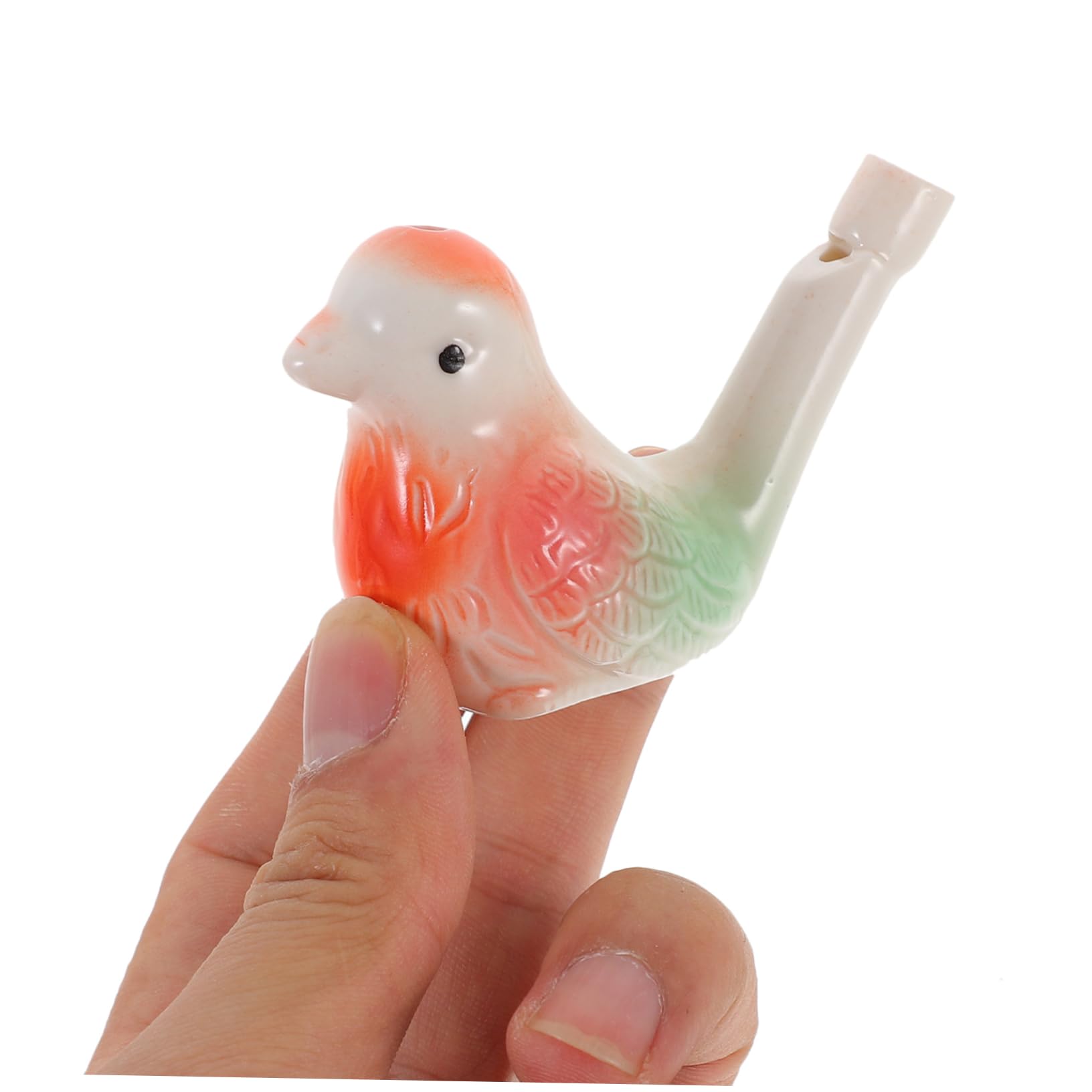 Hohopeti 6pcs Musical Instruments Ceramic Bird Whistles Fun and Engaging Early Learning for and Design for Interactive Play and Attention Grabbing Sounds