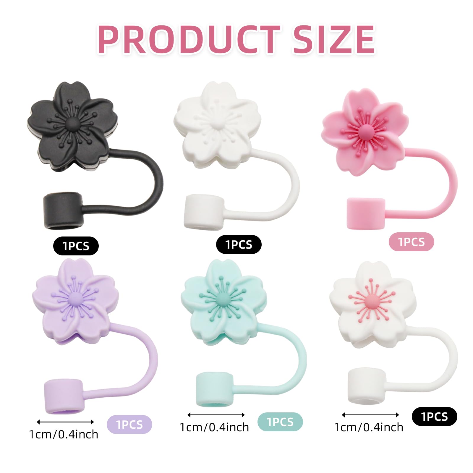 Coperture In Silicone Antipolvere Per Cannucce