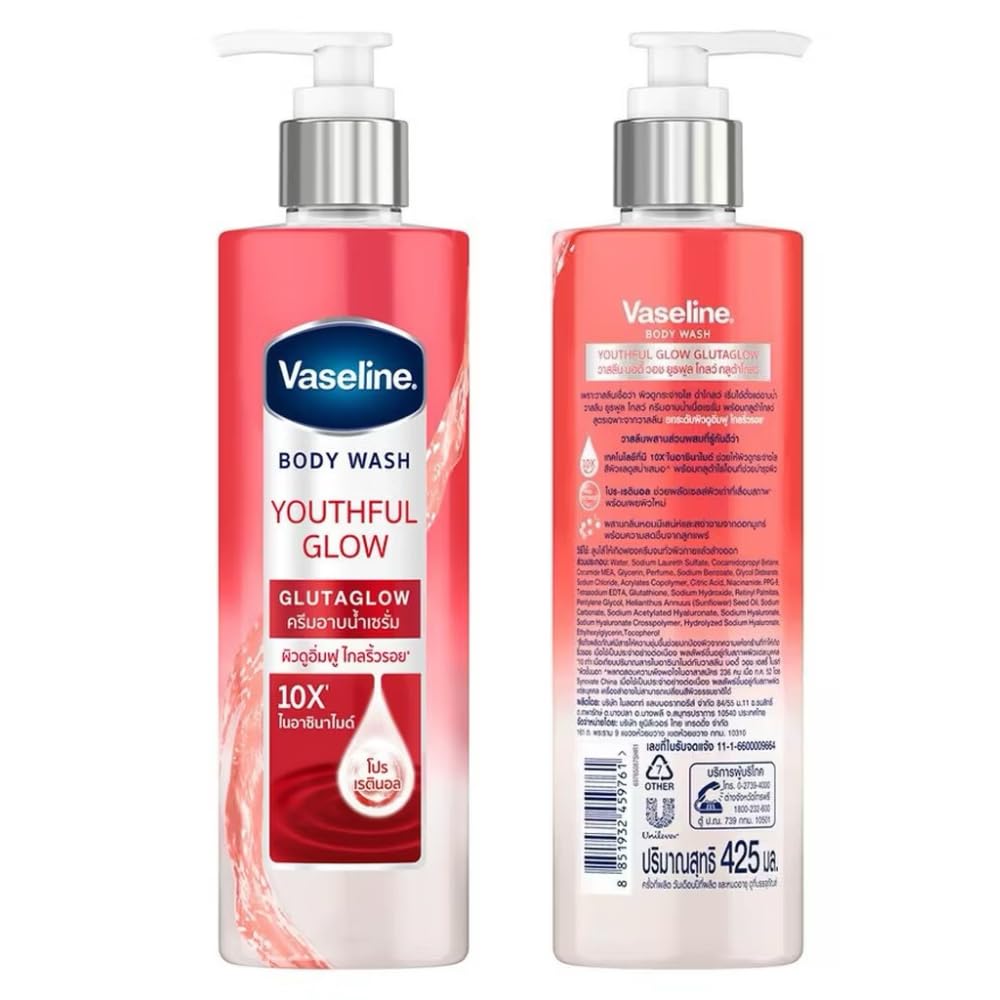 GlutaGlow Brillante Gioventù, 425ml, con Glutatione e Niacinamide