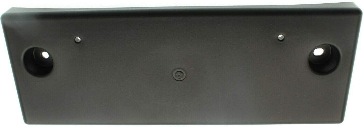 DAT AUTO PARTS Front Bumper License Plate Frame Tag Mounting Bracket Holder Replacement for 2014-2016 Nissan Versa Hatchback Black Textured Plastic NI1068138 962103WC0A