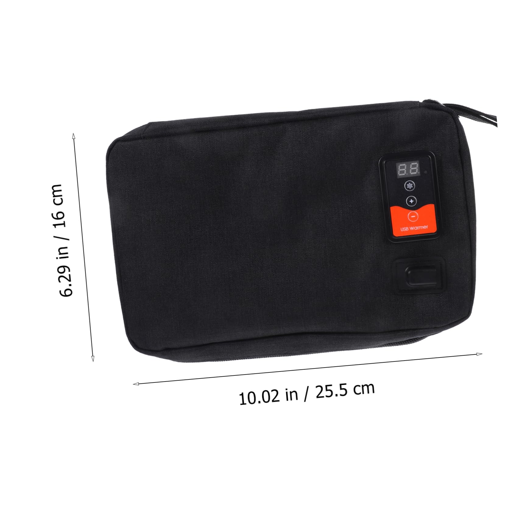 Lurrose Tragbarer USB Feuchttuchspender mit Konstanter Temperatur und Eingebautem Temperatursensor für Babyartikel Geeignet für Innen und Außenbereich Neopren und Polyester Material