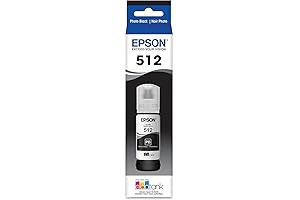 EPSON 512 EcoTank Ink Ultra-high Capacity Bottle (T512120-S) Compatible with ET-7750