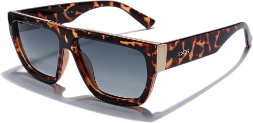 IDOR Square Style Polarized Sunglass for Men & Women | 037
