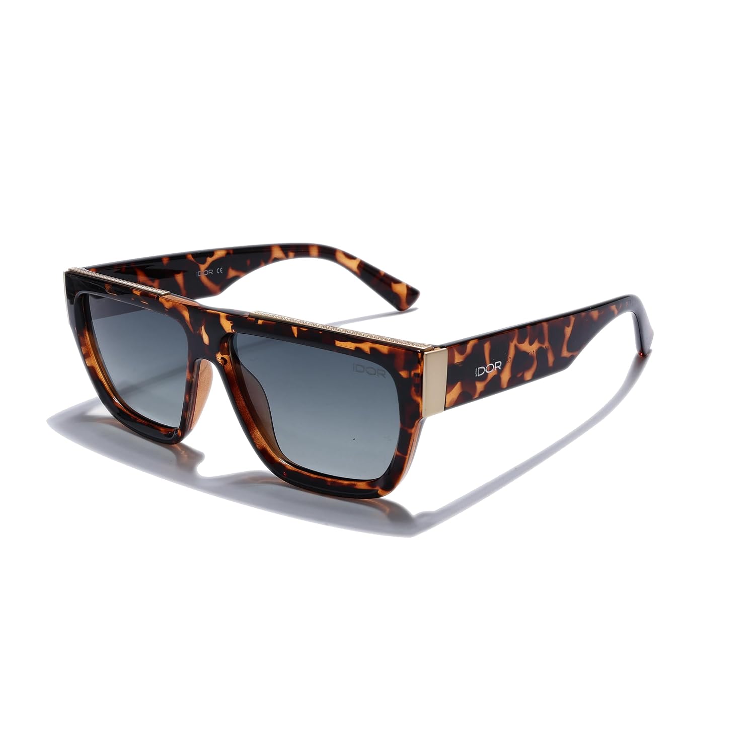 IDOR Square Style Polarized Sunglass for Men & Women | 037