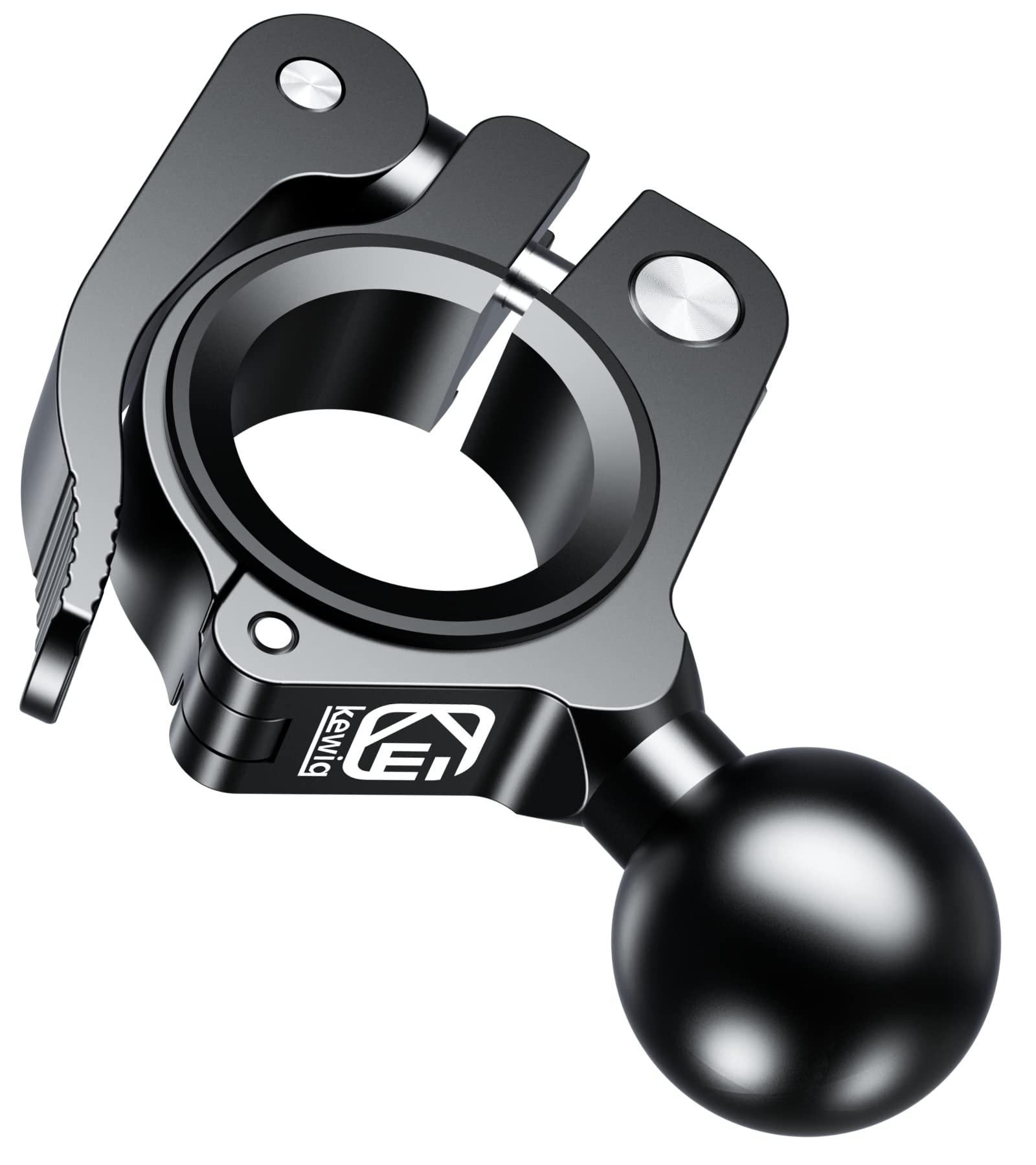 Base Sfera 25.4mm Base Montaggio Sfera 1 Pollice Per Action Cam - Adattatore Universale Per Manubri Bici E Moto Base Sferica Lega Alluminio