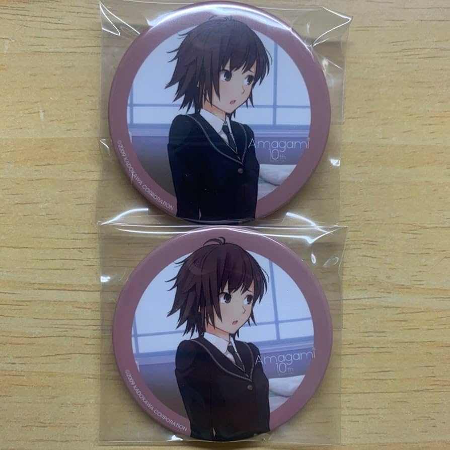 アマガミ　アニバーサリー缶バッジ　全種　コンプ　特典付き Amazon.co.jp: アマガミ アマガミss 伊藤香苗 10周年 アニバ 缶