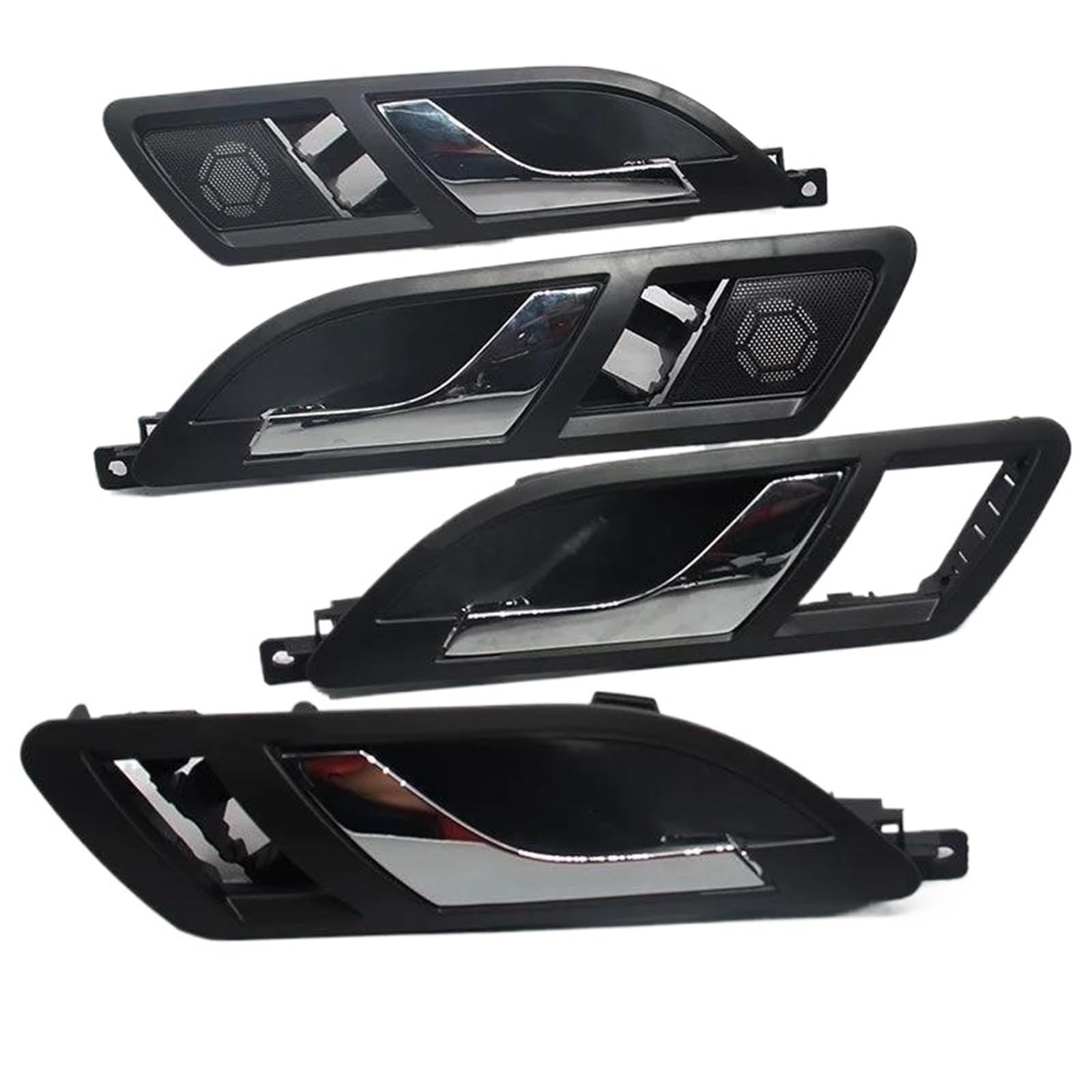 Fhcbutae Black Interior Car Handle Interior Car Door Handle For Skoda For Superb 2001 2002 2003 2004 2005 2006 2007 2008(Black)