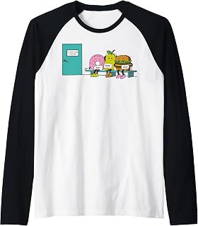 Funny In-Flight Food Audition Hilarious Foodie Humor Raglan Baseball Tee