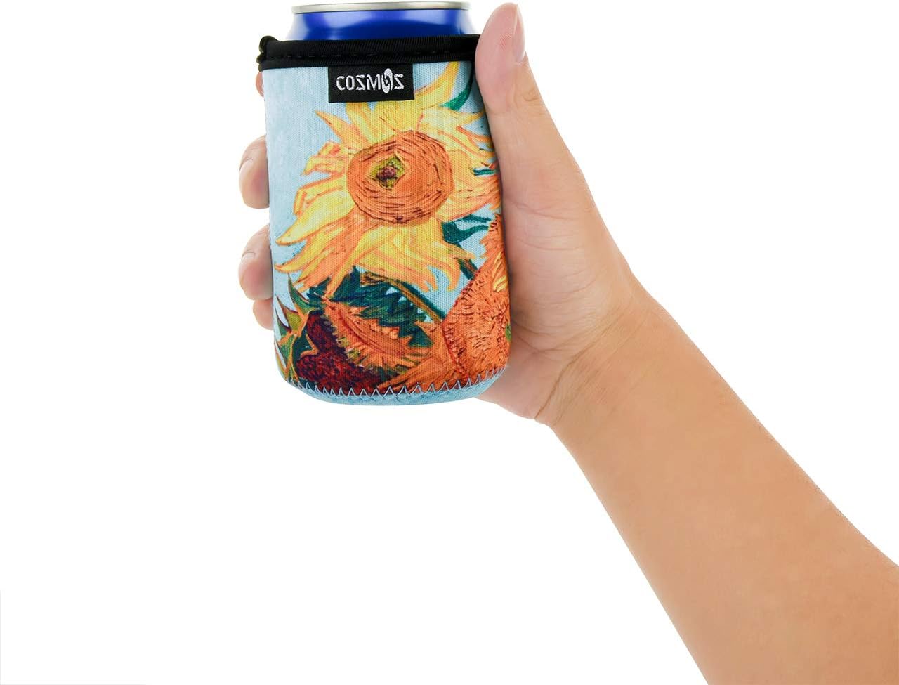 CM Soft Neoprene Standard Beverage Can Sleeves Insulators Regular Standard Can Covers for Standard 12 Fluid Ounce Drink & Beer Cans